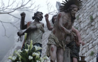 A Erice il Venerdì Santo per la processione dei Misteri